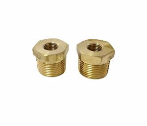 China 1/2&quot; NPT Male X 1/2&quot; NPT Female Brass Hex Bushing Brass Fitting factory