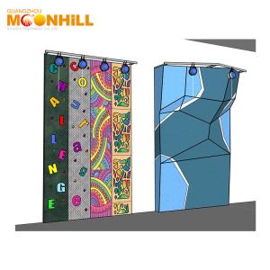 China Reaction Game Portable Rock Climbing Wall Treadmill Customized For Children factory
