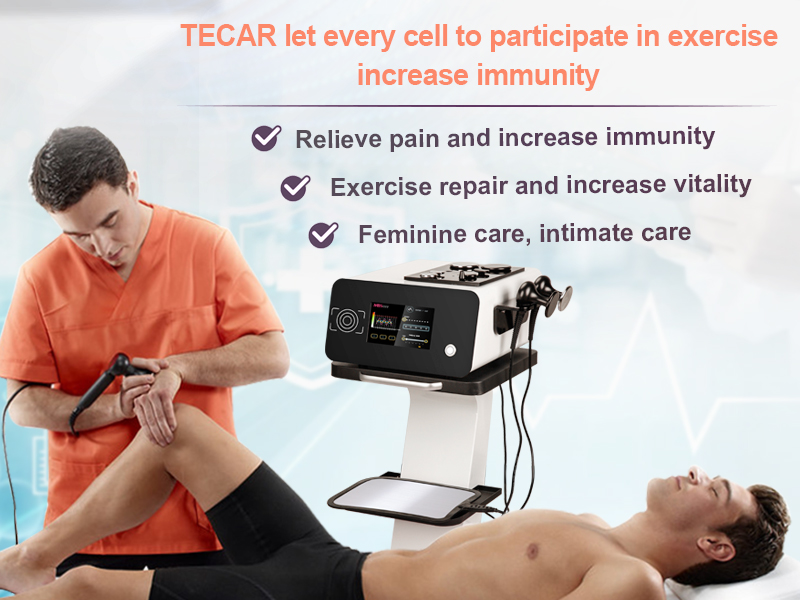 Cet Ret Rf 448 Khz Super Tecar Physiotherapy Machine For Face Lift
