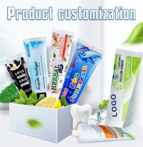 China OEM Teeth Whitening Toothpastes Customized Home Hotel Travelling factory