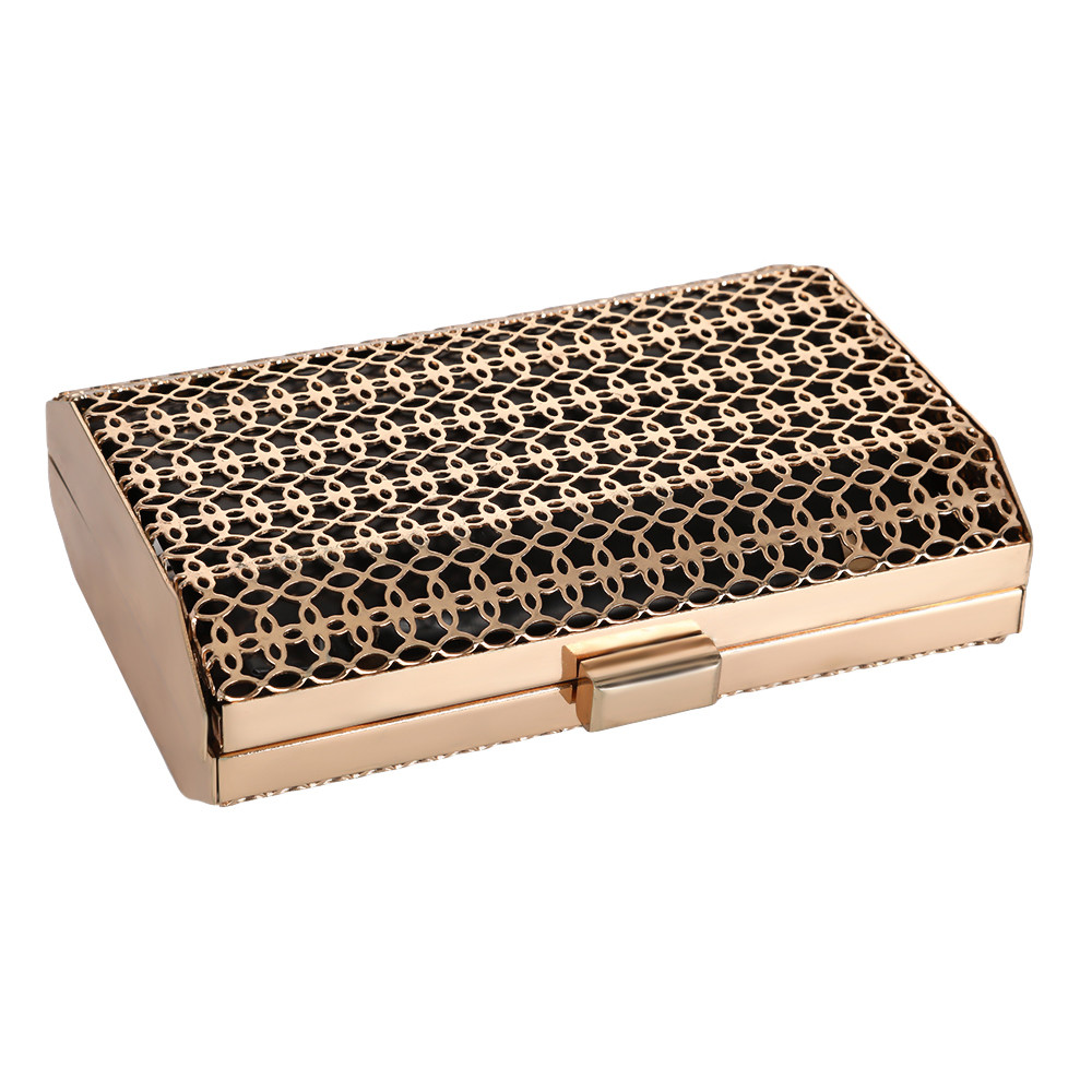 Rectangle Hollow Out Clutch Frame