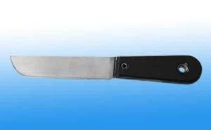 China Mirror Polishing Putty Knife Scraper / Spackle Scraper Stainless Steel Blade factory