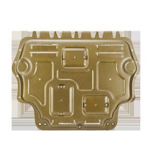 China Universal Automotive Car Exterior Accessories Heavy Duty Trouble Free Mount Black Steel Skid Plates For Car Protection factory
