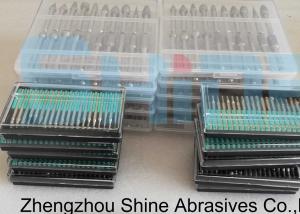China Engraving Electroplated Diamond Tools Diamond Mounted Point Set 3mm Shank factory