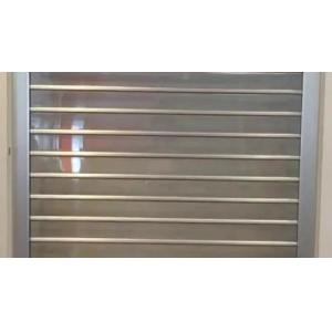 China Double Layer Aluminum Alloy Power Driven Soundproof Automatic Garage Door and Security Roller Shutter factory