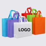 Customized Reusable Tote Shopping Bag Recycled Nonwoven Eco Friendly Grocery