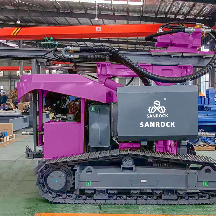 Screw Pile Driver Solar Foundation Construction Machinery Hydraulic Pile Driver Machine