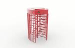 Access Control Pedestrian Full Height Turnstiles For Construction Site