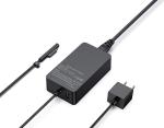 Black Microsoft Surface 65w Power Supply Adapter Book Charger