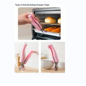 Anti Hot Tongs Stainless Steel Gripper With PP / ABS Handle