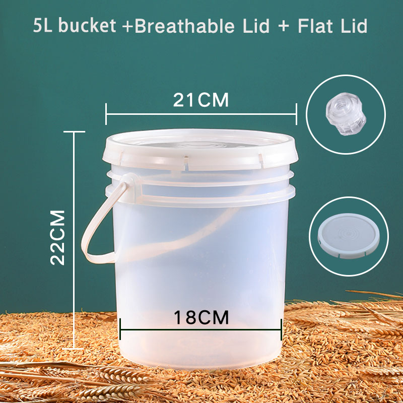 20L Household Beer Fermenter Alcohol Fermentation Fruit Enzymes Barrels for Processing