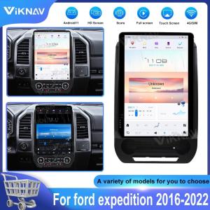 China For 2016-2022 Ford Expedition car touch screen stereo 14.4 Inch 8 Core Navigation Multimedia DVD Player Wireless Carplay factory