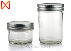 China Accurate Size Glass Tea Coffee Sugar Canisters For Resturant Kitchen SGS Certified factory