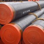 ±0.01mm Thickness Tolerance Carbon Steel Pipe with Plastic Caps Protection and