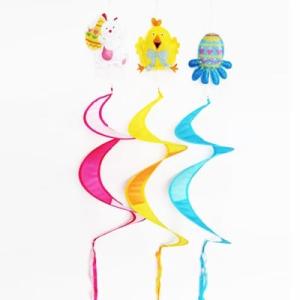 China Seasonal Wind Spinner Bunny Chicken Egg factory