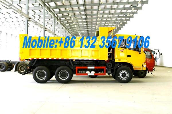 Cummins 260HP Tri-Ring Sitom 20T 25T 30T 6x4 10 wheel off-road dump truck