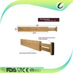 removable bamboo wood drawer organizer drawer dividers