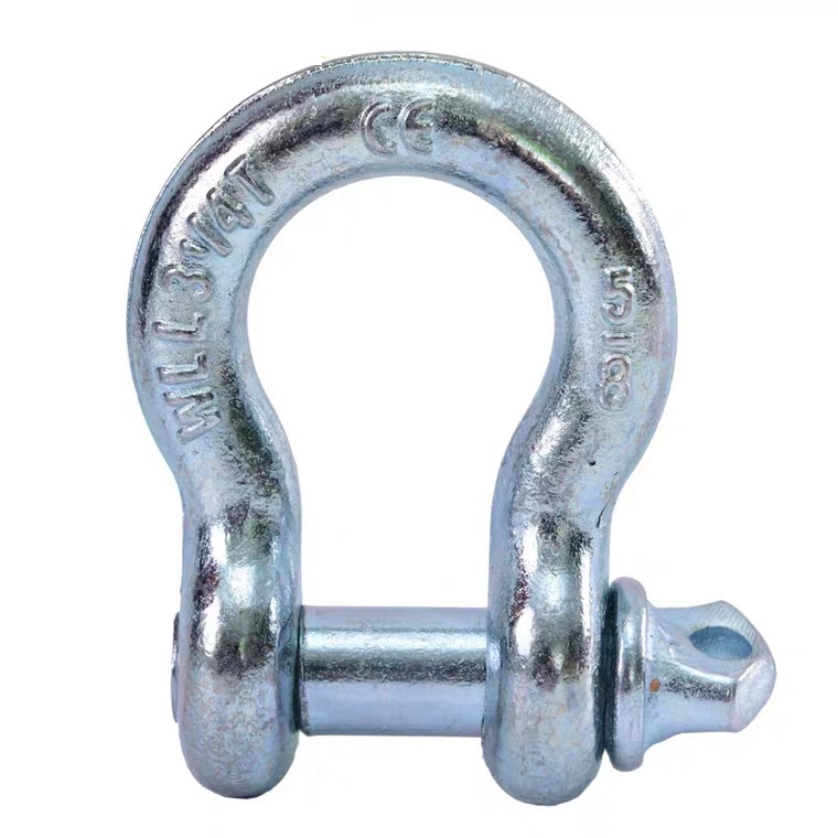 JAPAN TYPE D/U Anchor Shackle Galvanized Screw Pin Alloy Steel for Oil and Gas Sector