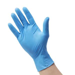 China Emergency Medical Disposable Medical Blue Gloves Protective Safety Gloves Nitrile Gloves factory