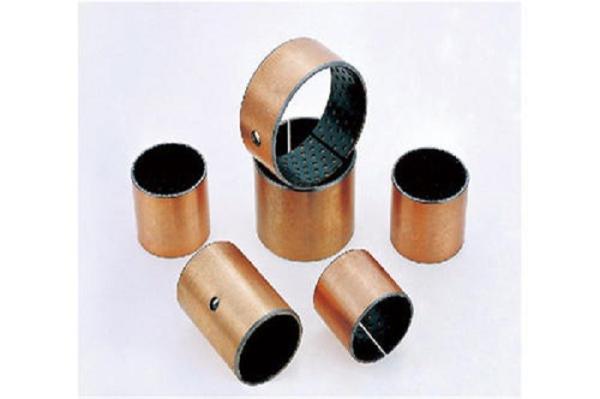 Metal Polymer Boundary Lubricated Bearing DIN1494 / ISO Approved For Hydraulic
