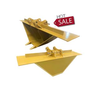 China Oem Odm Custom Made Trapezoidal Hitachi Excavator V Ditch Bucket For Zx200 Zx240 factory