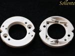 No Soldering LED COB Holder With Stainless Steel Holding Clip Dia 39mm