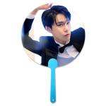 17x17cm Flip 3D Lenticular Hand Fan Korea Star For Kpop Idol
