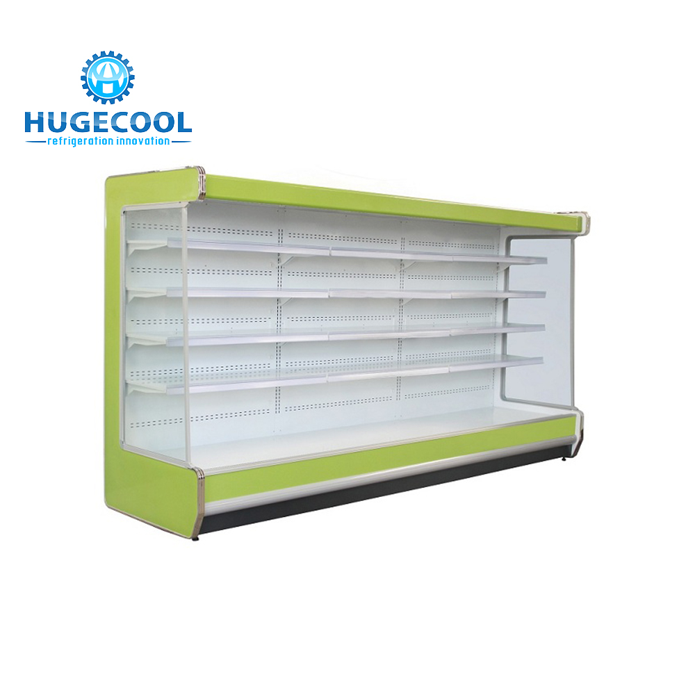 R404a Supermarket Multideck Display Fridge Electric Defrost For Commercial