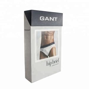 China OEM Service Recyclable Custom Clothing Boxes For Underwear​ Packaging factory