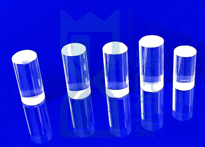 Transparent Quartz Heating Stave Glass Rod High Purity