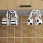 Wear Resistant Metal Coffee Mug Holder Rack , 0.5KG Mug Display Rack