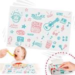 Ecohomeliving Baby Disposable Placemats 60 - Premium Extra Large 14"x18" Table