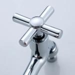 Modern Design Earthenware Spool Exquisite Plastic Faucet With Multiple Color