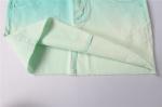 98% Cotton 2% Spandex Women's Skirts Clothing Gradient Color
