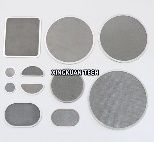 China Framed Packs Extruder Wire Mesh ,  Extruder Screen Pack For Synthetic Fibers factory