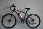 Brushless Electric Motor Mountain Bike Black Full Suspension Electric Mountain