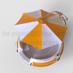 Diameter 250cm Depth 30cm 316L Stainless Steel BBQ Boat