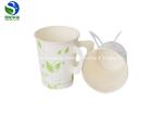 Pla Coating Paper Cups For Hot Drinks Multi - Use Degradable Design