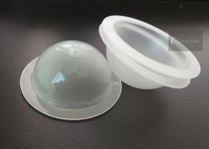 China Transparent Color Scrub Mini Capsule Pack PP Material Round Bottom factory