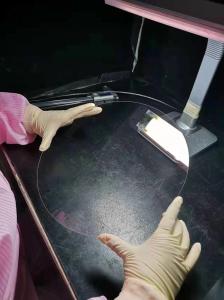 China 12inch dia300mm 0.7mm thickness Borosilicate33 substrate glass wafers BF33 Wafers factory