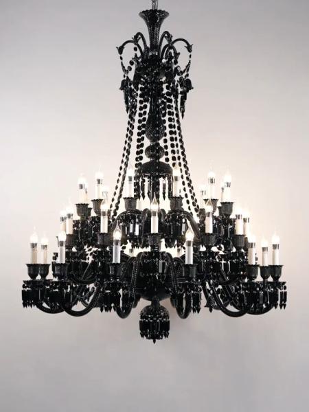 Trending Chandelier Lamps Black Smoke Candle Modern Unique Crystal Chandeliers