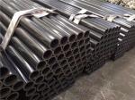 High Frequency Black Welded Steel Pipe Anti Rust Painting For Water / Oil Field