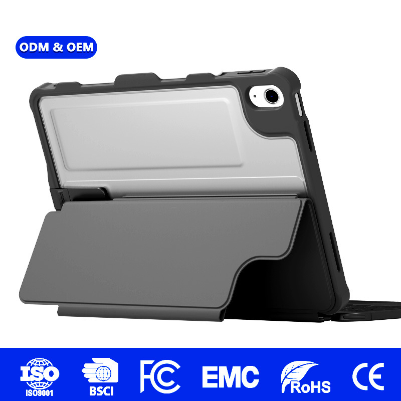 USB‑C Keyboard Case for iPad A16 Plug & Play, Tablet Powers Keyboard, Gravity Pressure Lock, 20‑30KG Tear‑Resistant, Custom Keyboard Language Layout