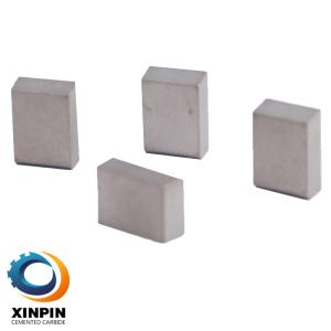 High Strength Carbide Brazing Tips , Carbide Insert Blanks High Precision