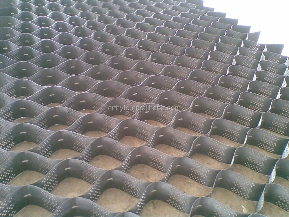 H-50mm HDPE Geocell for Road Construction and Gravel Stabilization ISO9001 Certified