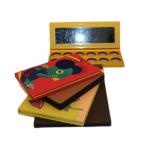 Cardboard Cosmetic Packing Box For Eyeshadow Palette with Stamping