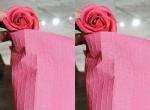 2ply 180CM Disposable Paper Tablecloths Virgin Wood Pulp Water Proof