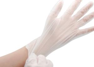 China Powder Free Disposable PVC Gloves No Allergies Strong Versatility Flexible Operation factory