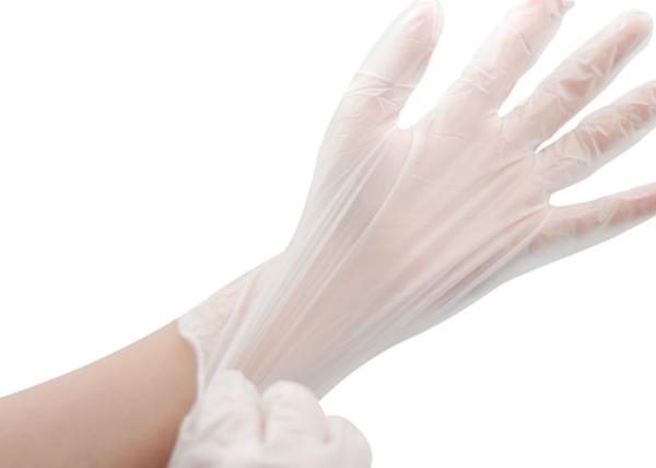 Powder Free Disposable PVC Gloves No Allergies Strong Versatility Flexible