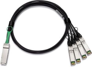 China 100GBASE AOC DAC Cable 4x25G SFP28 Passive Up To 5 Meters ROHS Compliant factory